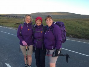 Before the walk at 7am!